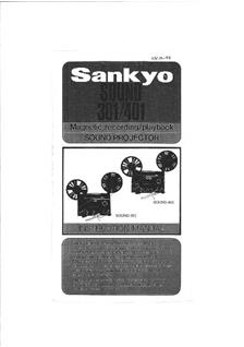 Sankyo 301 manual. Camera Instructions.